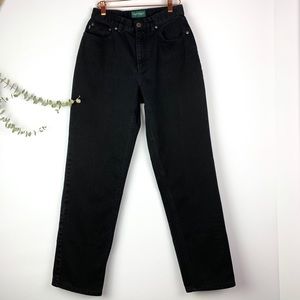 Vintage Lauren Ralph Lauren Black Jeans
